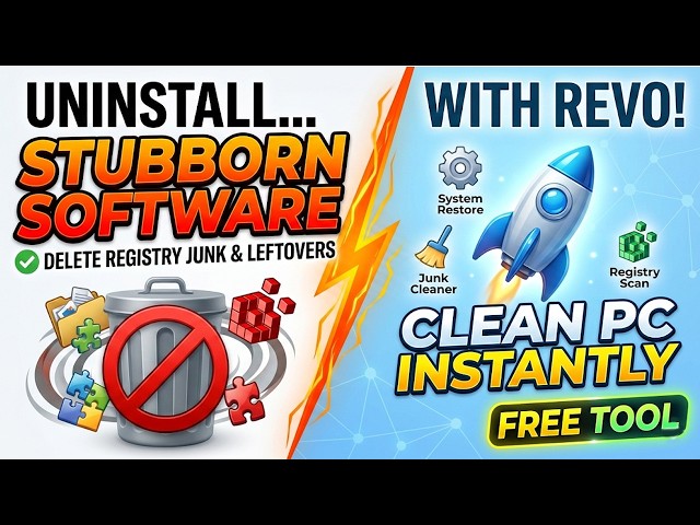 How To Completely Remove Stubborn Software Leftovers From The Windows Registry