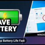 How To Stop Background Apps From Draining Laptop Battery On Windows 11