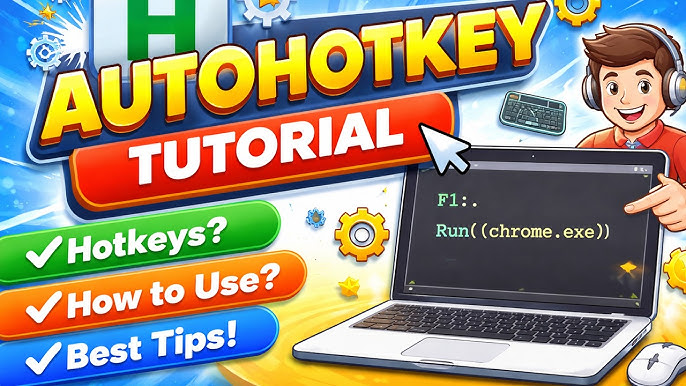 Step By Step Guide To Creating Custom Hotkeys With AutoHotkey For Beginners