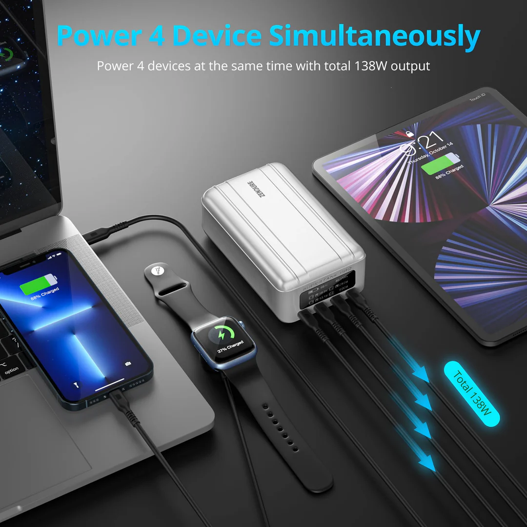 H2: Zendure SuperTank 26800mAh: Design and Charging Capabilities