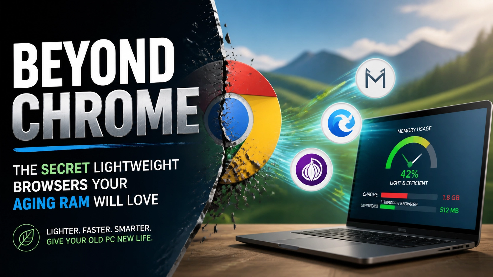 Why Lightweight Browsers Matter for Older Windows 10 Laptops