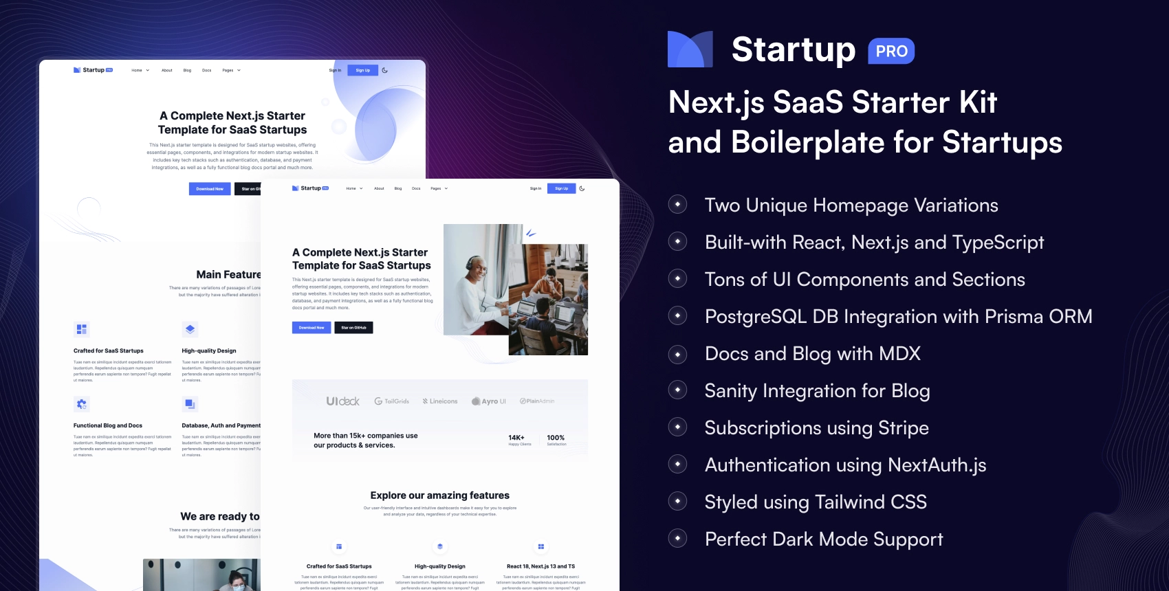 H2: Getting Started with Next SaaS Starter Kit