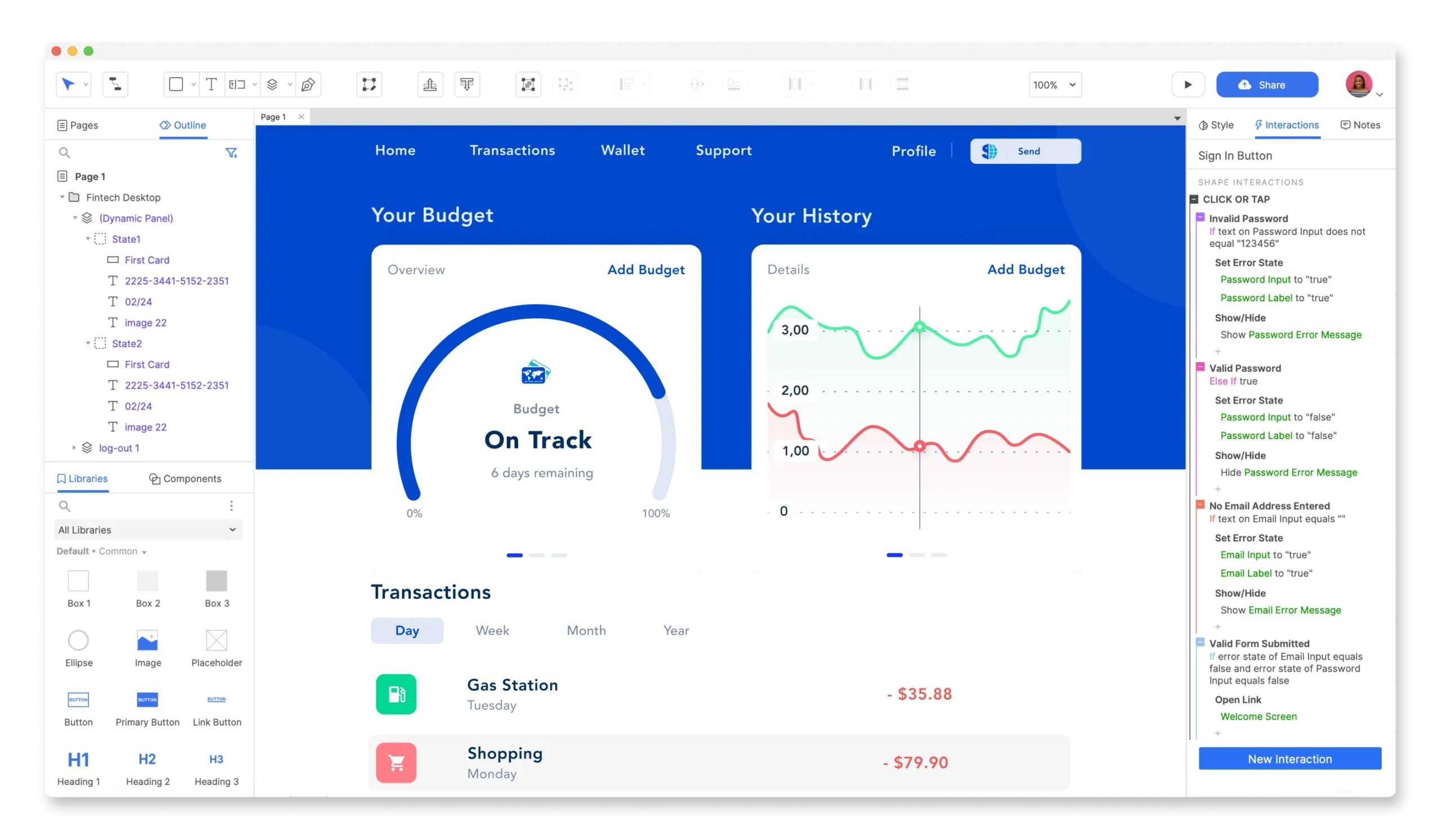 H2: Axure RP: Complex Interaction and Wireframing Toolsets