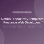 Top Notion Productivity Templates For Freelance Web Developers